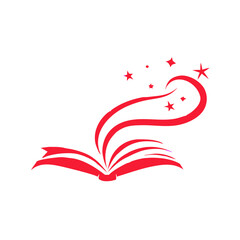 Obraz premium Book as a source of magic icon