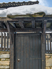 Winter view of village of Bozhentsi, Bulgaria