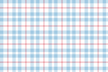 Tartan plaid pattern, Light blue and white tartan plaid seamless pattern. Classic scottish plaid check fabric texture background for clothing design