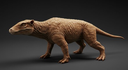 Stunning Rendering of Andrewsarchus, A Predator Mammal from the Eocene Epoch era