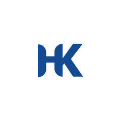 Logo Letter HK Simple Minimalisy
