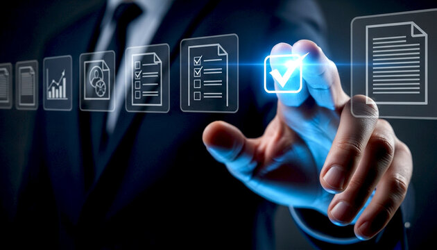 Streamline Workflow Management Digital Checklist Automation and Process Control Interface with Touchscreen Technology