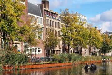 canal in amsterdam