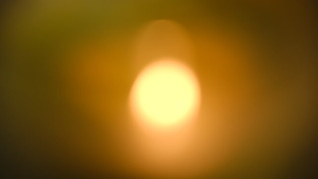 Blurred background with burning candle. Tranquility, solitude, peaceful. Space for text