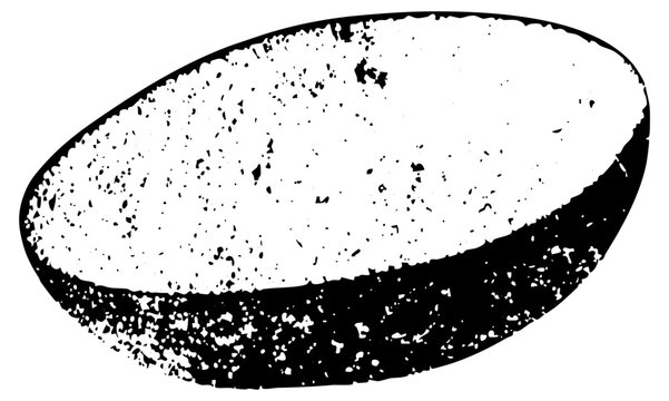 Rugby ball texture in a sports illustration