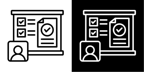 Task  Icon Set White Mix Style Collection