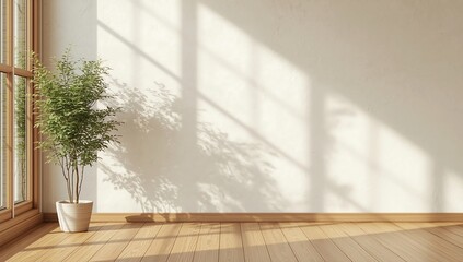 Large luxury modern bright interiors Living room mockup illustration 3D rendering image