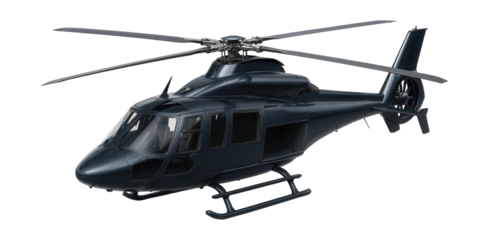 Helicopter with folding rotor blades and a roomy cargo area.