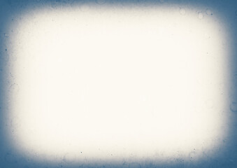 Vintage slide film of an old camera with dusts and splatters and strong lens vignetting template on transparent background (png image).