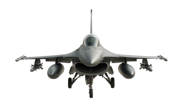 Versatile jet fighter featuring integrated fuel tanks and underwing mounts.