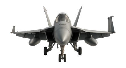 Carrier-ready fighter jet featuring folding wings and a tailhook.