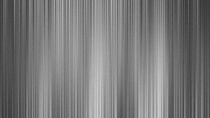 Obraz premium Monochrome black and white pattern with thick vertical stripes, grainy texture. Fast motion effect lines, resembling curtains or distorted barcodes. 
