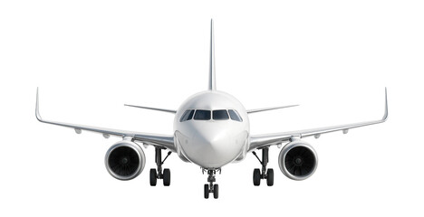 Naklejka premium Compact short-haul jet featuring low-drag winglets and streamlined design.