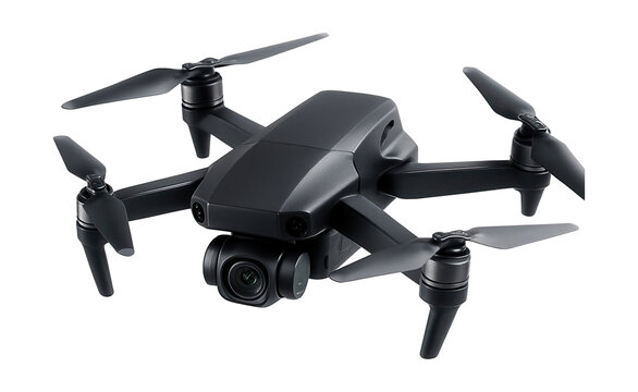 Foldable quadcopter with built-in camera stabilizer.