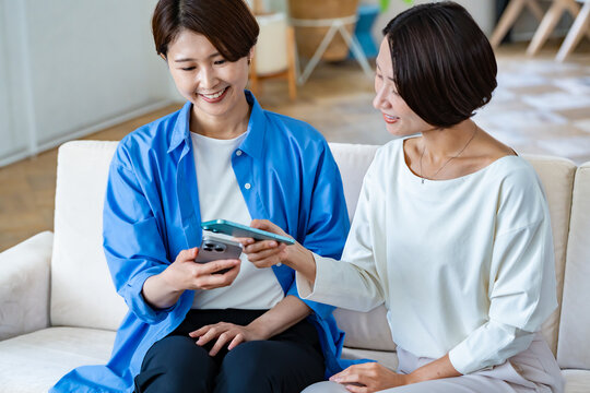 QRコードを読み合う＆スマホ操作