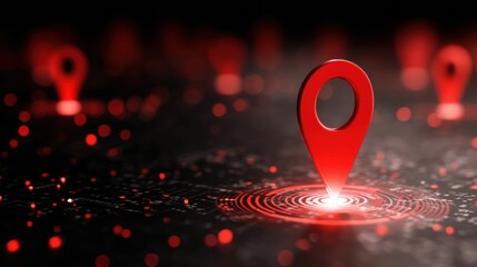 Hacker Performing Cyber Sabotage With GPS Spoofing in a Tracking Map Glitch Simulation