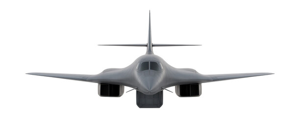 Low-profile swing-wing bomber featuring an internal weapons bay.