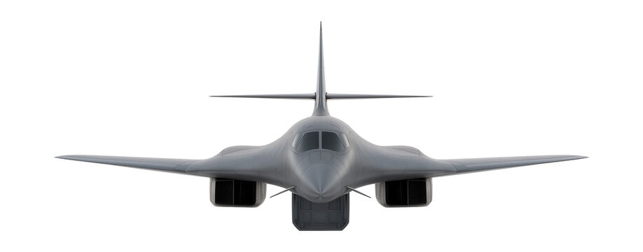 Low-profile swing-wing bomber featuring an internal weapons bay.