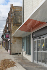 Fototapeta premium Avenue LRT Station located at 1024 Avenue Rd at Eglinton Av W, Toronto