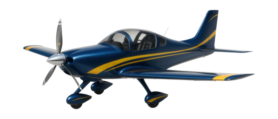 Tandem-seated sport aircraft featuring a single propeller.
