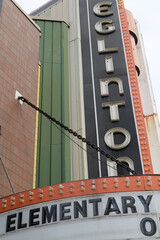 Fototapeta premium The Eglinton Grand, an event venue, located at 400 Eglinton Av W, Toronto