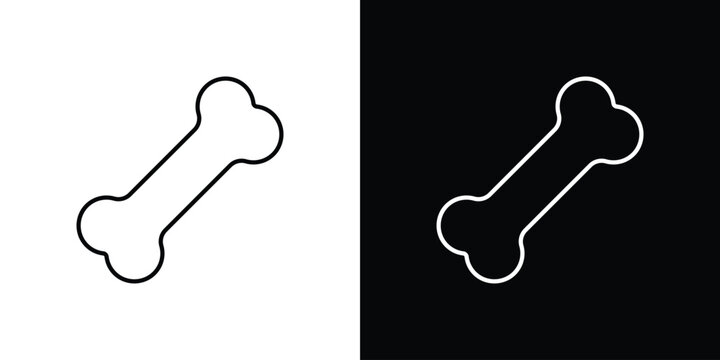 Bones icons Vector Logo Template Illustration Design
