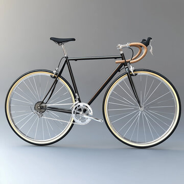 silhouette of a bicycle