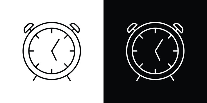 Clock icons Vector Logo Template Illustration Design