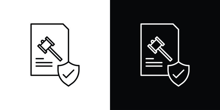 Code of conduct icons Vector Logo Template Illustration Design