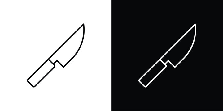 Kitchen knife icons Vector Logo Template Illustration Design