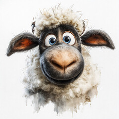 Quirky Sheep Clipart