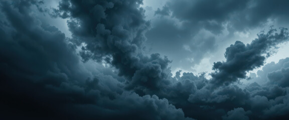 Stormy clouds gather over a serene landscape nature photography moody atmosphere dramatic sky view