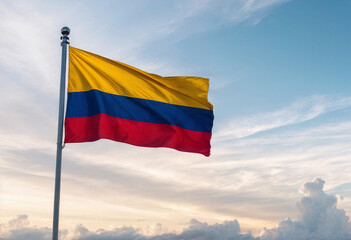 flag of Colombia render