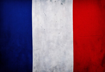 flag of france render model
