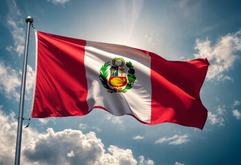 flag of the peru