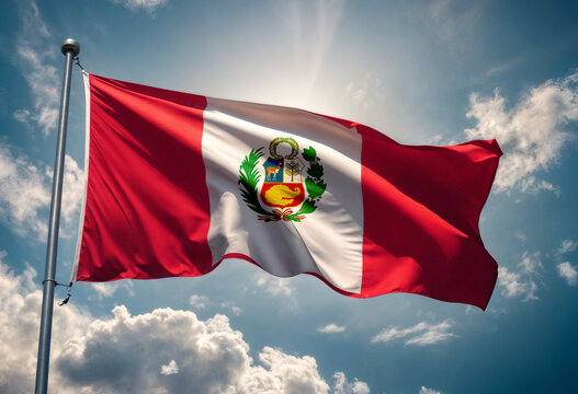 flag of the peru