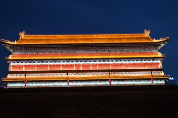 중국 시안 성벽