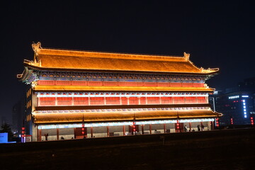 중국 시안 성벽