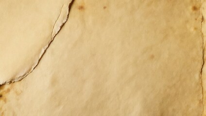 Aged parchment, torn edges, stained with age, a vintage paper background