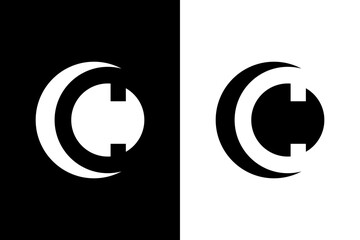 Abstract Monogram CC Logo Variations Design