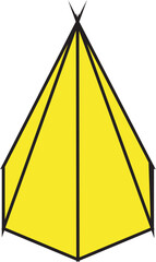 yellow triangle