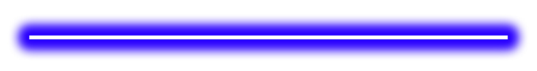 Glowing Neon Line Divider Set – blue Light Streak Borders Isolated on White Background, Bright Decorative Laser Line Effect for Design, UI Elements and Modern Graphic Layouts