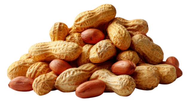 Golden Groundnut: A collection of fresh groundnut in their shells and without, displayed to highlight the natural texture and appetizing appearance.
