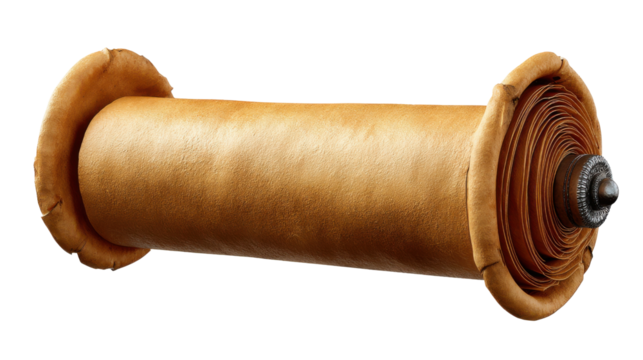 Ancient Manuscript: A close-up view of an antique manuscript, its aged parchment revealing the passage of time and preserving a legacy of knowledge.