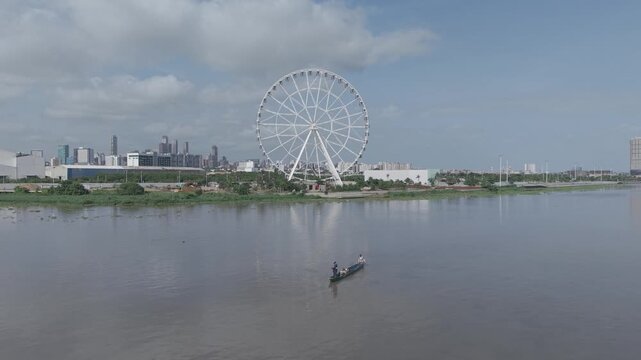 Noria del rio barranquilla rueda la fortuna