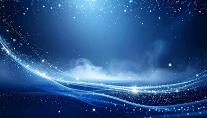 Celestial Aurora A Cosmic Dance of Light and Shadow, Unveiling Nature's Splendor in a Night Scene