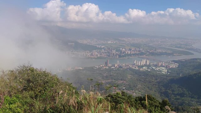 Guanyin Mountain: Tough Guys Lead the Way in the Scenery, New Taipei City, Taiwan