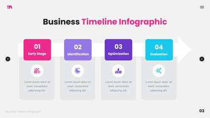 Business Timeline Infographic