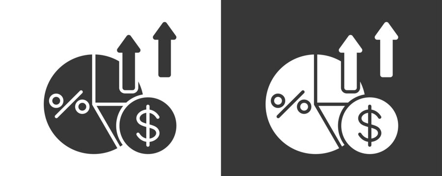 Margin Icon Set Vector Collection Isolated In Black And White