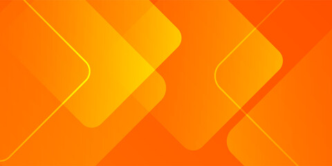 Abstract orange and yellow geometric background. gradient orange and yellow background. overlapping background.